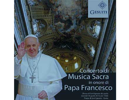 Concerto in onore di Papa Francesco