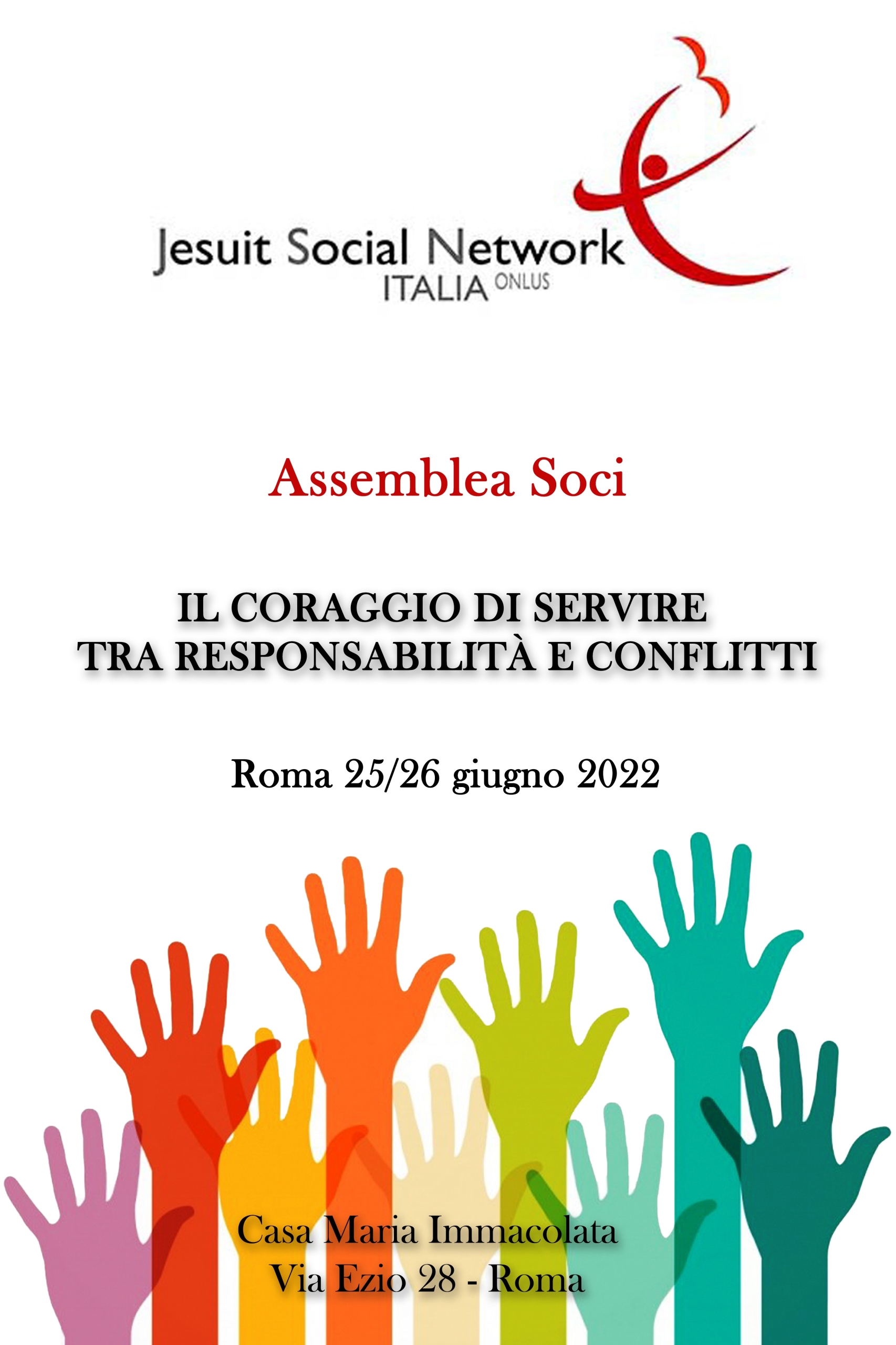 Roma: ASSEMBLEA ANNUALE JSN 2022 – Il coraggio di servire tra responsabilità e conflitti